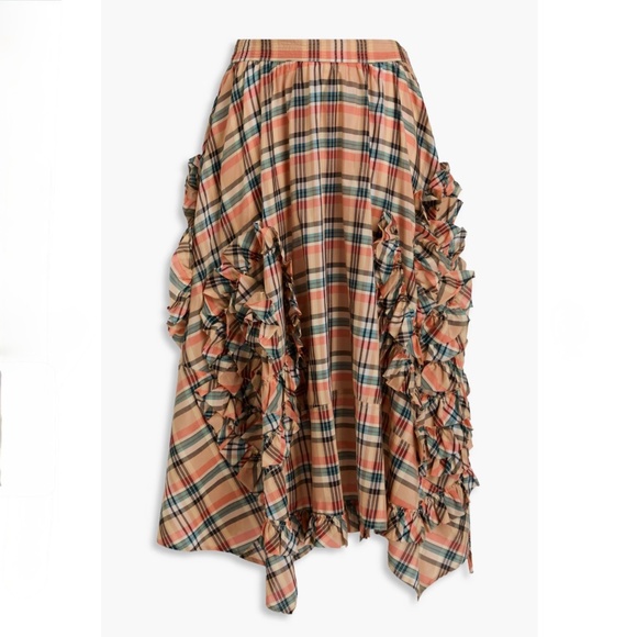 Ulla Johnson Jules Silk Blend CropTop and Annine Skirt US8 NWT - Picture 13 of 16